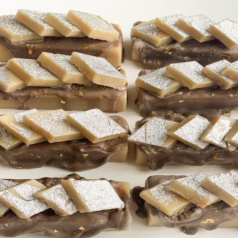 The Sass Bar Kaju Katli Chocolate Barfi Soap